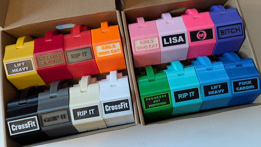 Custom Barbell Collars - Multi Colour